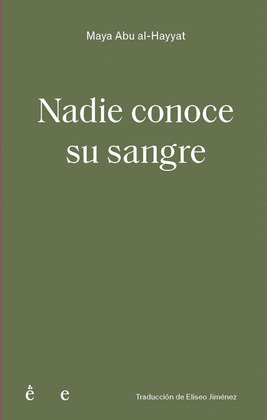 NADIE CONOCE SU SANGRE
