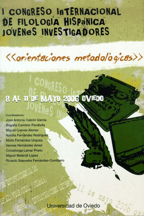 I CONGRESO INTERNACIONAL DE FILOLOGÍA HISPÁNICA: JÓVENES INVESTIGADORES.