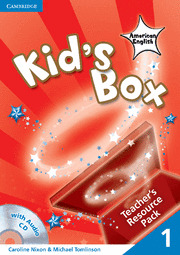 KID'S BOX AMERICAN ENGLISH LEVEL 1 TEACHER'S RESOURCE PACK WITH AUDIO CD
