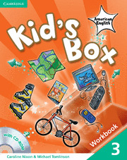 KID'S BOX AMERICAN ENGLISH LEVEL 3 WORKBOOK WITH CD-ROM