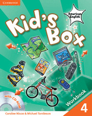 KID'S BOX AMERICAN ENGLISH LEVEL 4 WORKBOOK WITH CD-ROM