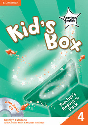 KID'S BOX AMERICAN ENGLISH LEVEL 4 TEACHER'S RESOURCE PACK WITH AUDIO CD