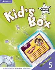 KID'S BOX AMERICAN ENGLISH LEVEL 5 WORKBOOK WITH CD-ROM