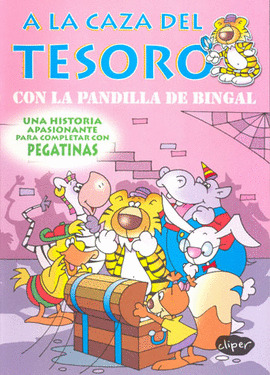 A LA CAZA DEL TESORO CON LA PANDILLA DE BINGAL (PEGATINAS)