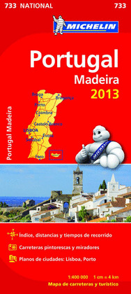 PORTUGAL. MAPA DE CARRETERAS 723 NATIONAL