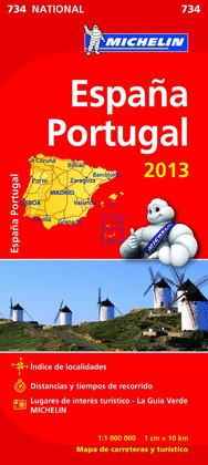 MAPA NATIONAL ESPAÑA - PORTUGAL