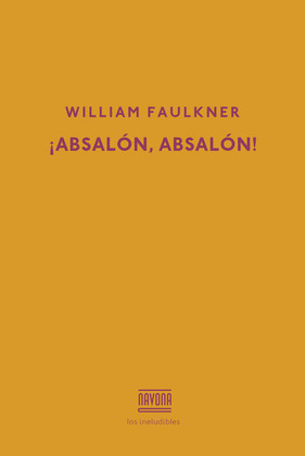 ¡ABSALON, ABSALON!