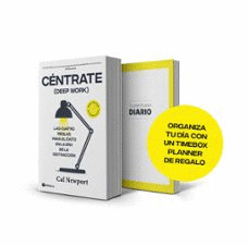 PACK _CÉNTRATE_PLANIFICADOR: LIBRO + TU PLANIFICADOR DIARIO