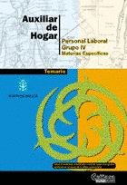 TEMARIO ESPECIFICO AUXILIAR DE HOGAR - GRUPO IV PERSONAL LABORAL DE LA XUNTA DE