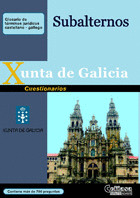 CUESTIONARIO SUBALTERNOS, XUNTA DE GALICIA.