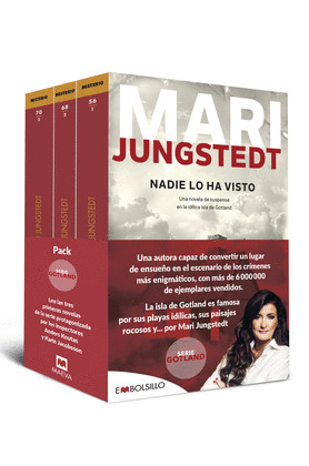 PACK SERIE GOTLAND: NADIE LO HA VISTO. NADIE LO HA OÍDO. NADIE LO CONOCE