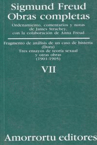 FRAGMENTO DE ANÁLISIS DE UN CASO DE HISTERIA : DORA : TRES ENSAYOS DE TEORÍA SEXUAL