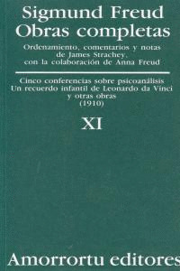 FREUD 11, OBRAS COMPLETAS: CINCO CONFERENCIAS SOBRE PSICOANALIS