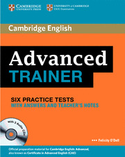 ADVANCED TRAINER SIX PRACTICE TESTS WITH ANSWERS