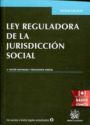 LEY REGULADORA DE LA JURISDICCION SOCIAL 6ª EDICION 2015