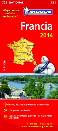 FRANCIA MAPA NACIONAL 721 2014