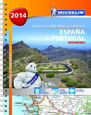 ATLAS DECARRETERAS & TURISMO ESPAÑA & PORTUGAL 2014
