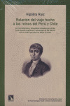 RELACION DEL VIAJE HECHO A LOS REINOS DEL PERU Y CHILE