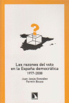 RAZONES DEL VOTO EN LA ESPAÑA DEMOCRATICA, LAS (1977-2008)