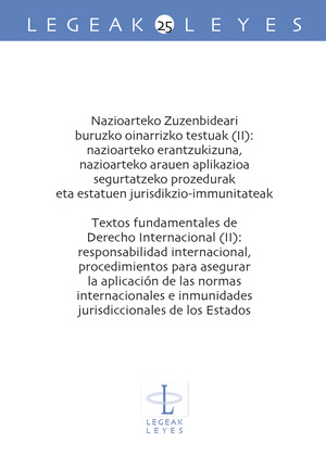 NAZIOARTEKO ZUZENBIDEARI BURUZKO OINARRIZKO TESTUAK (II) - TEXTOS FUNDAMENTALES