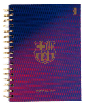 AGENDA ESCOLAR SEMANAL 2022-2023 BARÇA
