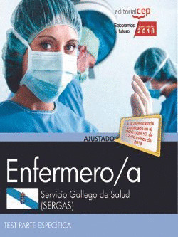 ENFERMERO/A DEL SERVICIO GALLEGO DE SALUD TEST PARTE ESPECÍFICA