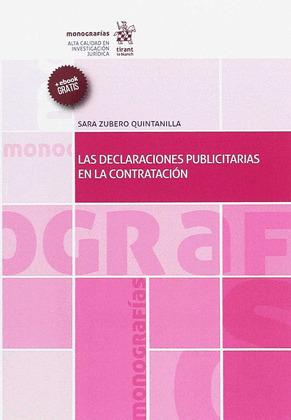 LAS DECLARACIONES PUBLICITARIAS EN LA CONTRATACION