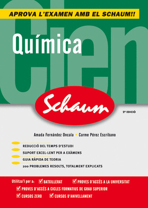 CUTR QU{MICA SCHAUM SELECTIVIDAD - CURSO CERO (CATALAN)