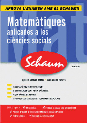 MATEMATICAS APLICADAS A LAS CCSS SCHAUM SELECTIVIDAD-CURSO CERO (CATALAN)