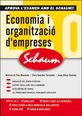 CUTR ECONOMIA I ORGANIZACIO D'EMPRESES SCHAUM SELECTIVIDAD-CURSO CERO (CATALAN)