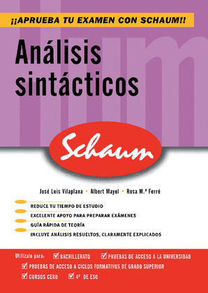 ANALISIS SINTACTICOS