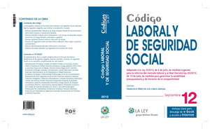CODIGO LABORAL Y DE SEGURIDAD SOCIAL (2012)