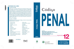CODIGO PENAL 2012 SEPTIEMBRE