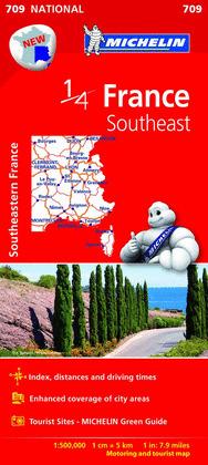 MAPA FRANCIA SOUTHEAST (709) -2015-