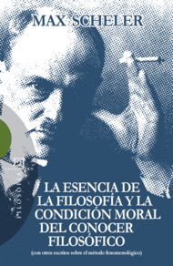 ESENCIA DE LA FILOSOFIA Y LA CONDICION MORAL DEL CONOCER FIL