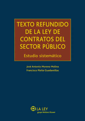 TEXTO REFUNDIDO DE LA LEY DE CONTRATOS DEL SECTOR PÚBLICO