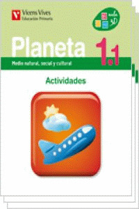 CUADERNO CONOCIMIENTO MEDIO PLANETA 1 E.P. AULA 3D ED.2011 *VICENS*