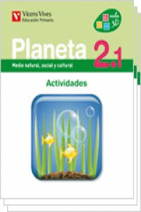 CUADERNO CONOCIMIENTO MEDIO PLANETA 2 E.P. AULA 3D ED.2011 *VICENS*