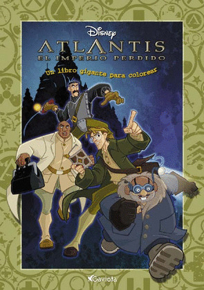 ATLANTIS EL IMPERIO PERDIDO. UN LIBRO GIGANTE PARA COLOREAR