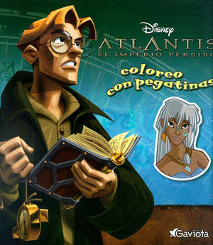 COLOREO CON PEGATINAS. ATLANTIS EL IMPERIO PERDIDO
