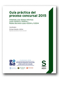 GUÍA PRÁCTICA DEL PROCESO CONCURSAL 2015