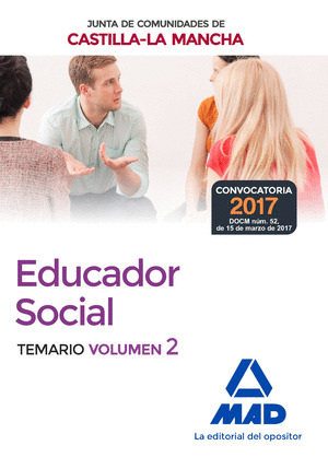 EDUCADORES SOCIALES DE LA JUNTA DE COMUNIDADES DE CASTILLA-LA MANCHA. TEMARIO ES