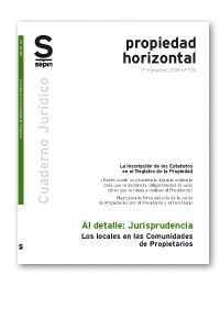 LOS LOCALES EN LAS COMUNIDADES DE PROPIETARIOS