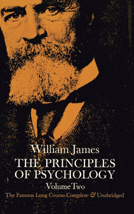 THE PRINCIPLES OF PSYCHOLOGY, VOL. 2