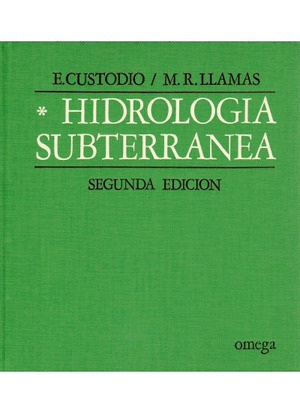 HIDROLOGIA SUBTERR.TOMO I
