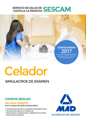 CELADOR DEL SERVICIO DE SALUD DE CASTILLA-LA MANCHA (SESCAM). SIMULACRO DE EXAME