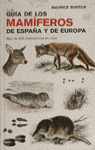 G.DE MAMIFEROS DE ESPAÑA Y EUROPA
