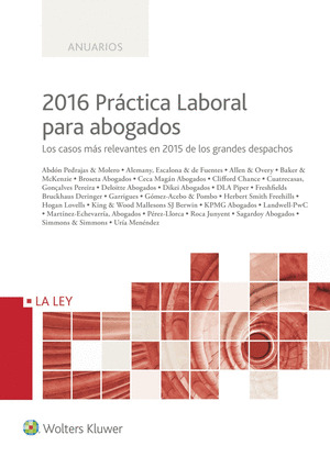 PRACTICA LABORAL PARA ABOGADOS 2016