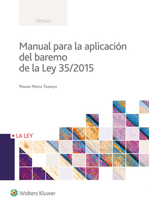 MANUAL PARA LA APLICACION DEL BAREMO DE LA LEY 35/2015