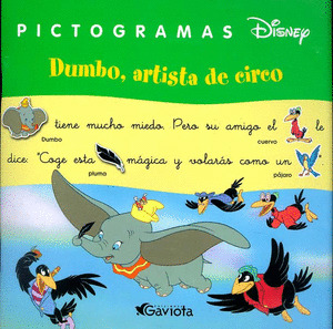 DUMBO ARTISTA DE CIRCO PICTOGRAMAS